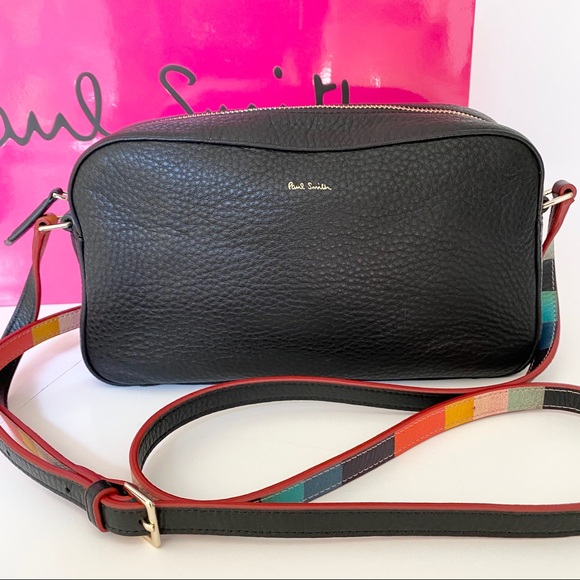Paul Smith Handbags - NWOT Paul Smith Black Leather Crossbody Bag